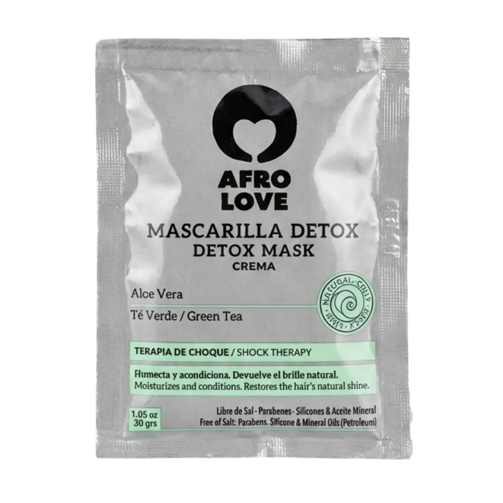 Muestra Afro Love Mascarilla Detox 30g